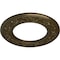 Ekena Millwork Blackthorn Ceiling Medallion (Fits Canopies up to 7 1/2"), 13 3/8"OD x 7 1/2"ID x 3/4"P, Brass CM13BLBRS - alternate 2